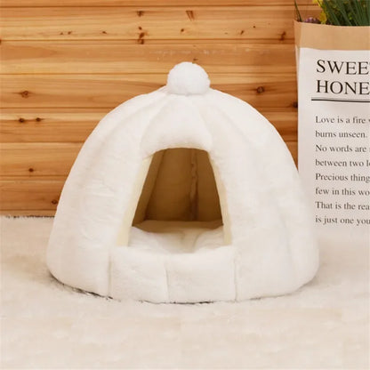 ⛄„Das Iglu“🧊 – Winterwärme für Kittys und Doggys in sechs schönen Farben😊