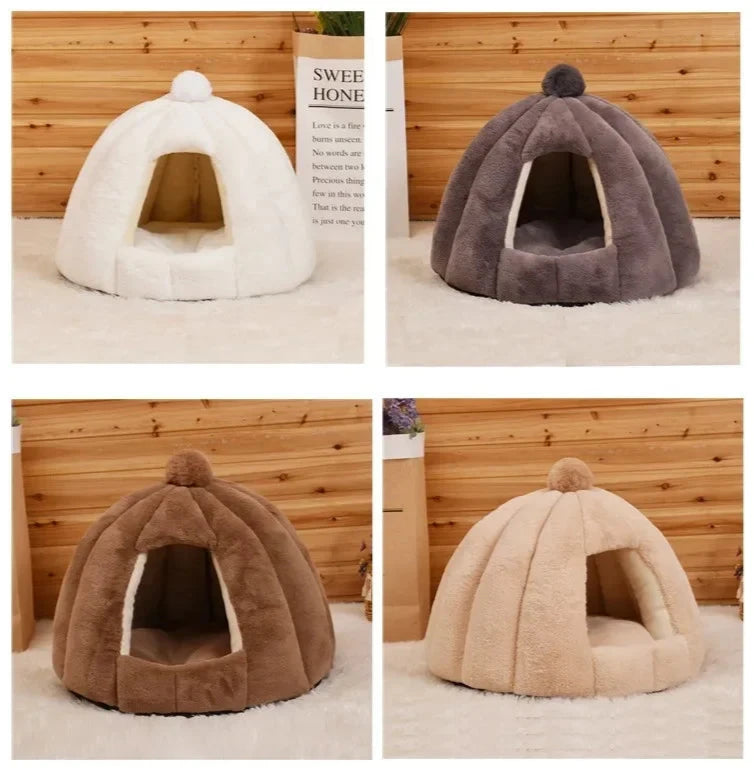 ⛄„Das Iglu“🧊 – Winterwärme für Kittys und Doggys in sechs schönen Farben😊