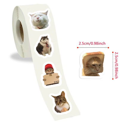 „Kleb und lach!“ – 😹500 Kitty-Meme-Sticker