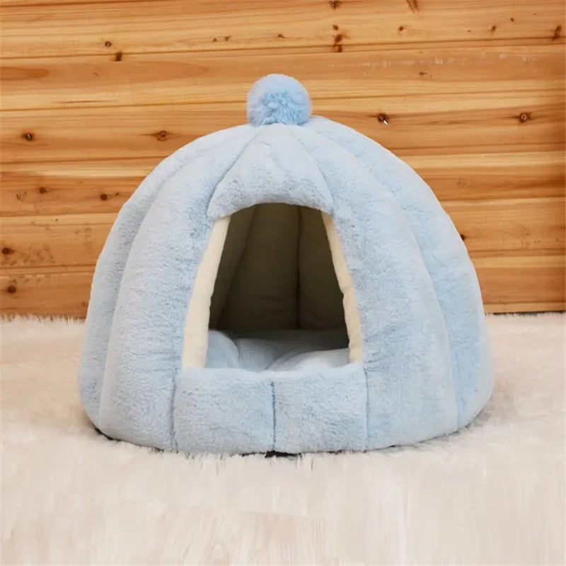 ⛄„Das Iglu“🧊 – Winterwärme für Kittys und Doggys in sechs schönen Farben😊