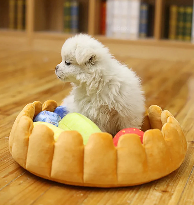 🥝🍓"Tarta de Frutas Deliciosa" - La cama para gatos y perros más divertida😹